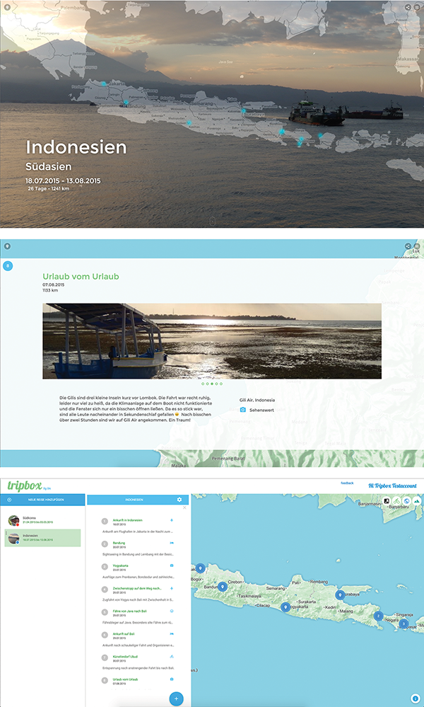 Web-Anwendung: Entwicklung einer cloudbasierten Webapp zur Erstellung interaktiver Storytelling-Karten