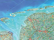 Ostfriesland-Kartenserie komplett