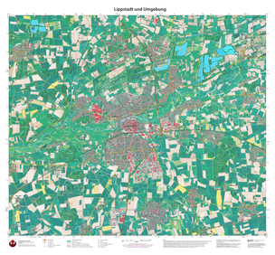 Luftbildkarte: Lippstadt und Umgebung (U. Ripke) - Komplettansicht Luftbildkarte: Lippstadt und Umgebung (U. Ripke) - Komplettansicht
