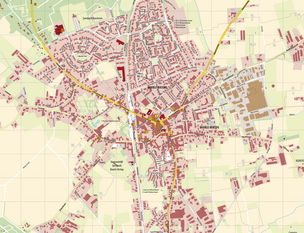 Karte: Baarle – Eine Stadt in zwei Ländern