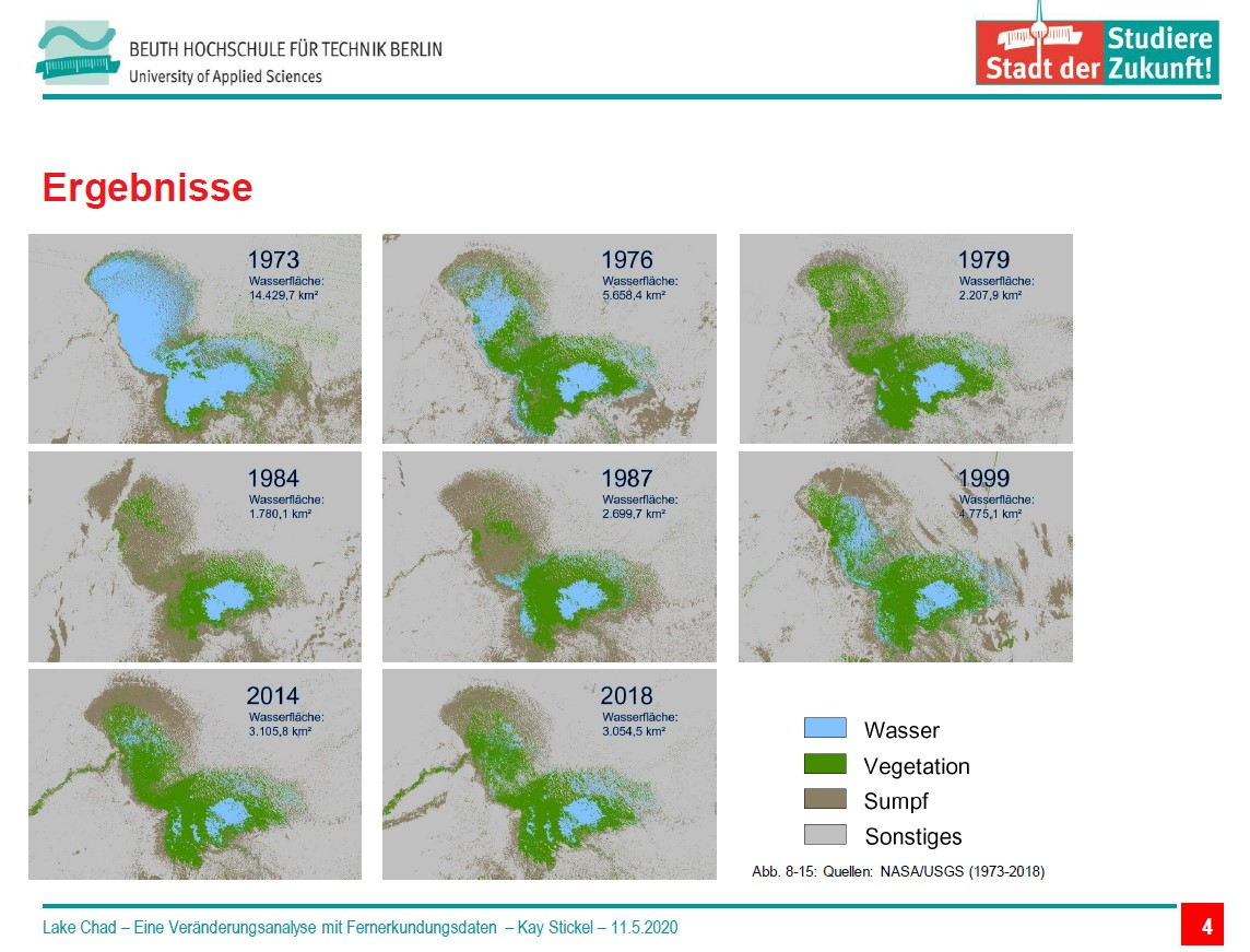 Präsentation: Lake Chad – Eine Veränderungsanalyse mit Fernerkundungsdaten