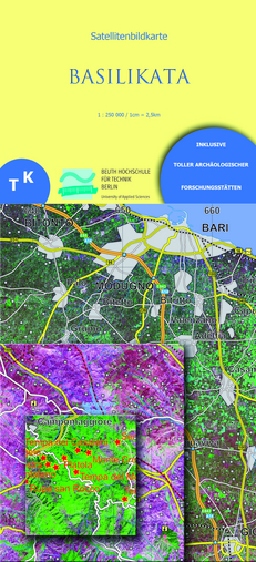 Titelbild: Erstellung einer Satellitenbildkarte für ein archäologisches Projekt in Süditalien