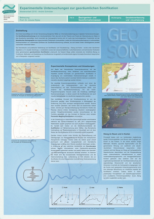 Poster: Experimentelle Untersuchungen zur georäumlichen Sonifikation Poster: Experimentelle Untersuchungen zur georäumlichen Sonifikation