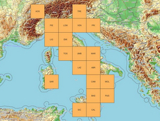 Florian Herfurt: Tilemap von Italien