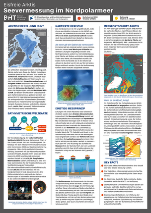 Poster: Eisfreie Arktis - Seevermessung im Nordpolarmeer