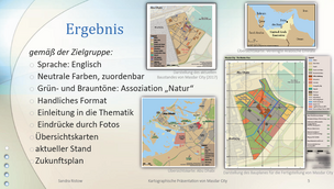 Kartographische Präsentation von Masdar City