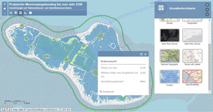 Web-Anwendung Der Klimawandel und seine Folgen: Eine Simulation am Beispiel der Halligen Web-Anwendung Der Klimawandel und seine Folgen: Eine Simulation am Beispiel der Halligen