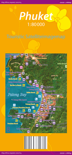 Rückseite: Entwicklung einer touristischen Satellitenbildkarte von Phuket