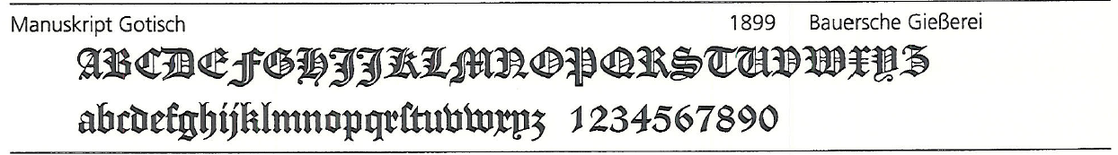 Manuskript-Gotisch-Abbildung
