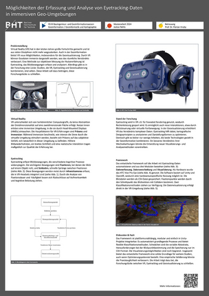 Poster: Möglichkeiten der Erfassung und Analyse von Eyetracking-Daten in immersiven Geo-Umgebungen